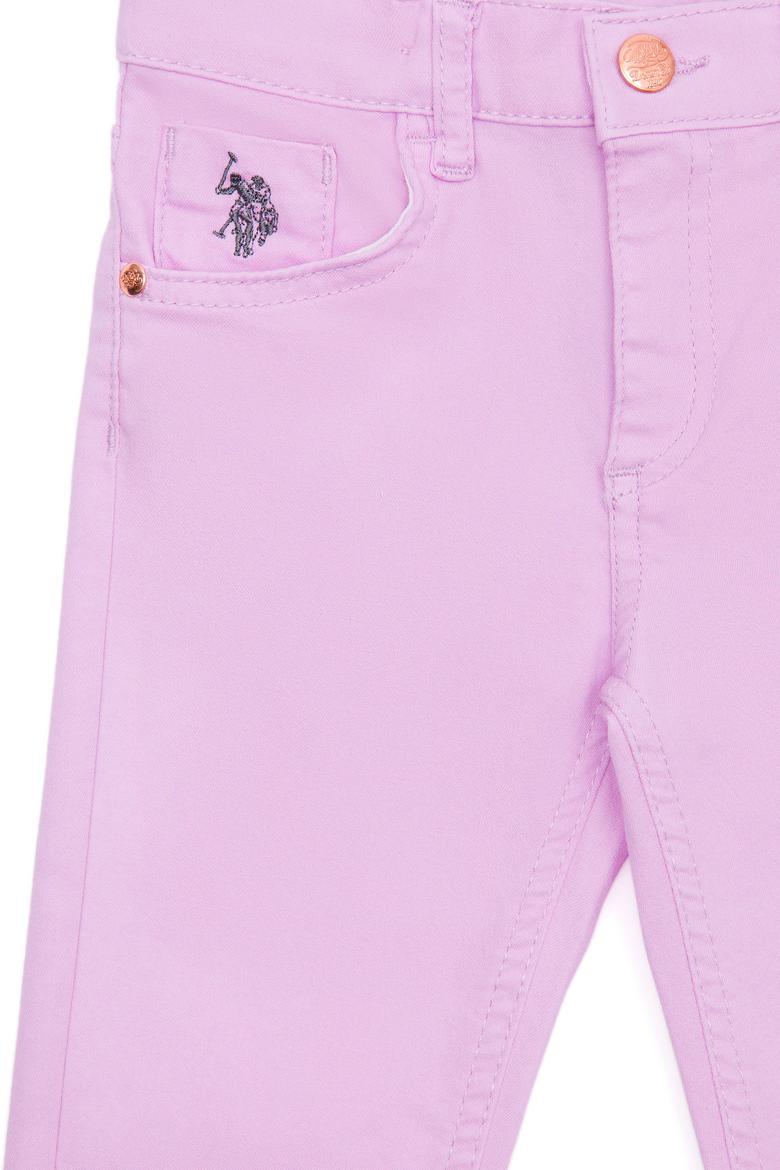 Kız Çocuk Manolya Kanvas Pantolon - 50266387063