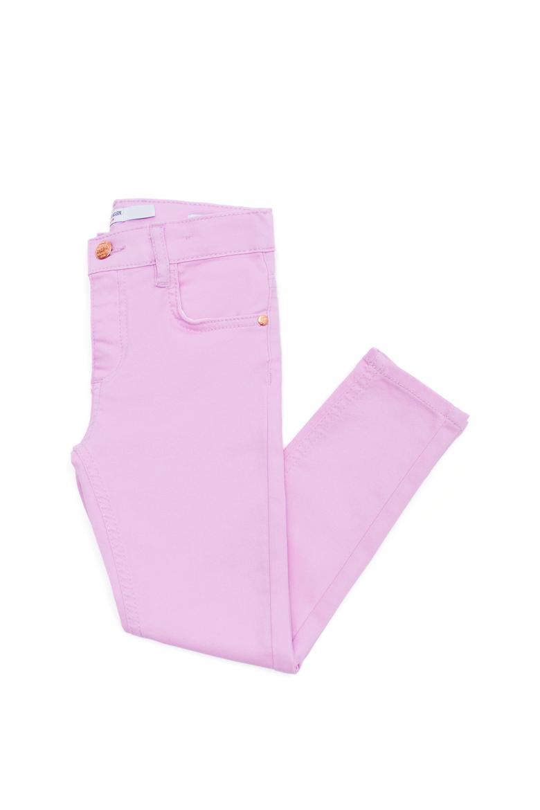 Kız Çocuk Manolya Kanvas Pantolon - 50266387063