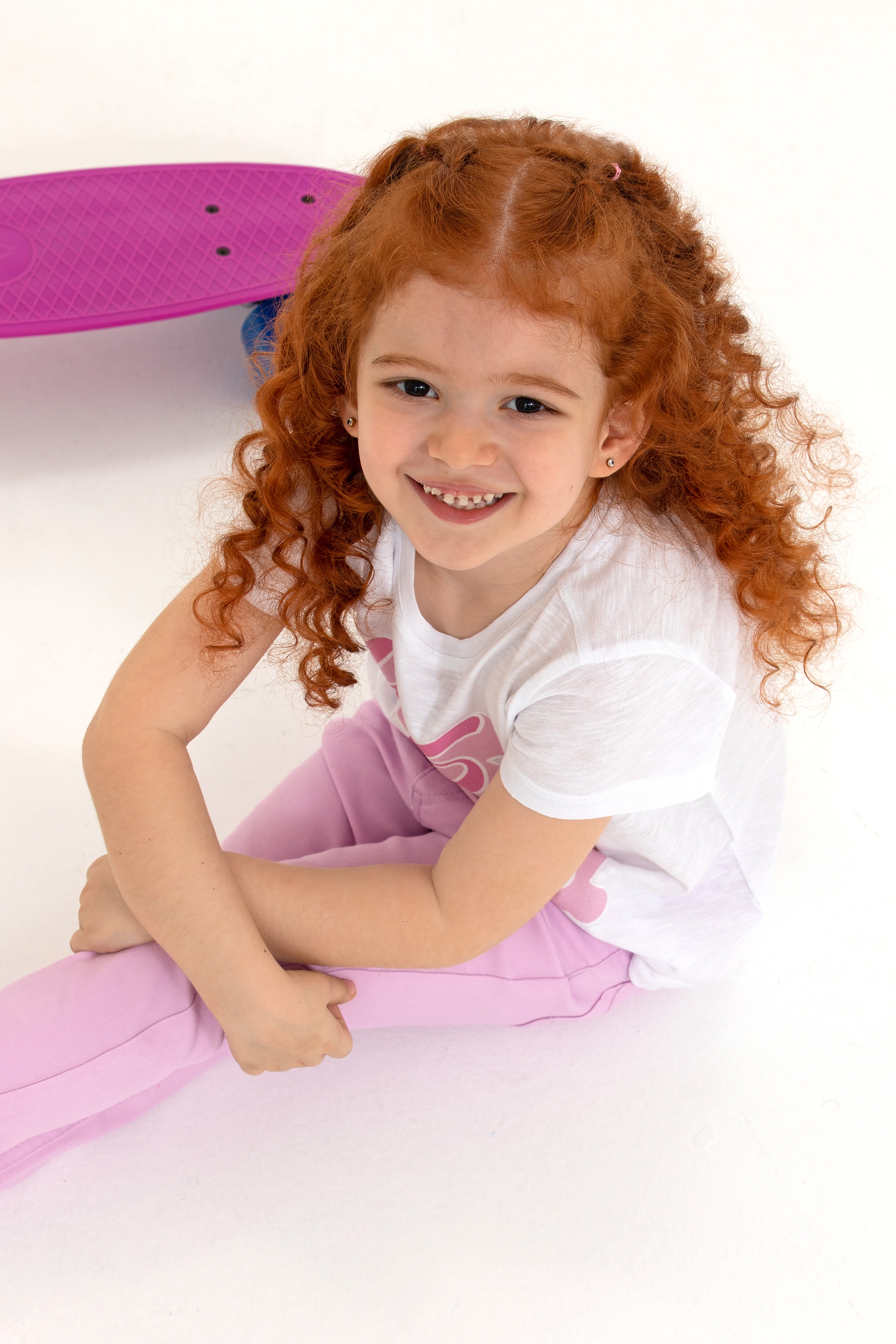 Kız Çocuk Manolya Kanvas Pantolon - Image 2