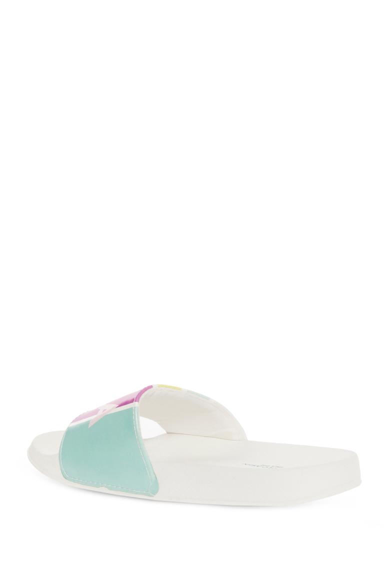 Kız Çocuk Beyaz Terlik - 50267763005