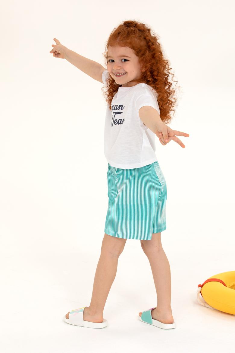 Kız Çocuk Beyaz Terlik - 50267763005