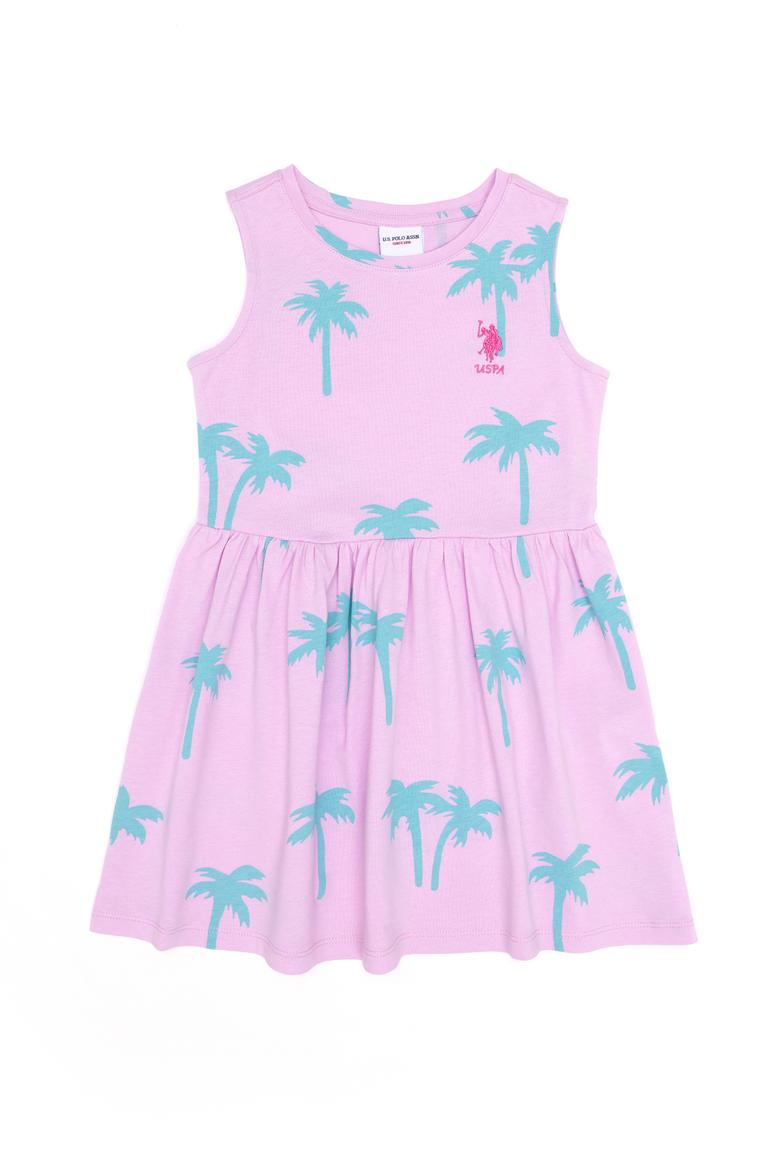 Kız Çocuk Manolya Kolsuz Örme Elbise - 50266707001