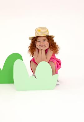 Kız Çocuk Pembe Örme Elbise - 50266707012