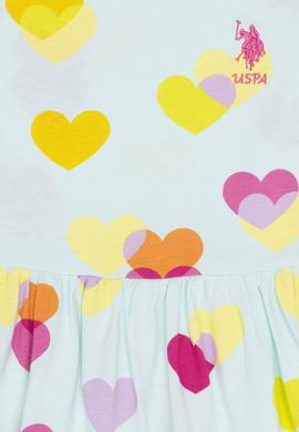 Kız Çocuk Su Yeşili Kolsuz Örme Elbise - 50266731001