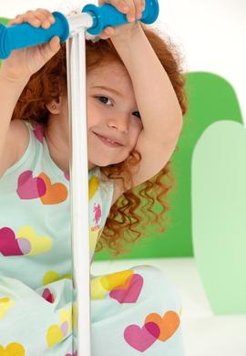 Kız Çocuk Su Yeşili Kolsuz Örme Elbise - 50266731001