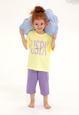 Kız Çocuk Açık Sarı Pijama Takımı - 50273904001