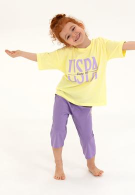 Kız Çocuk Açık Sarı Pijama Takımı - 50273904001