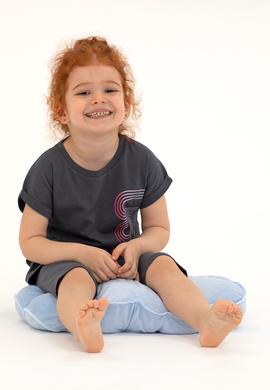 Kız Çocuk Antrasit Pijama Takımı - 50273907009