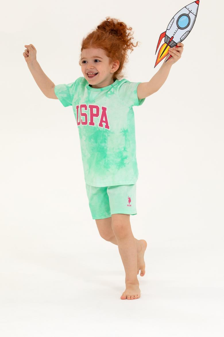 Kız Çocuk Mint Pijama Takımı