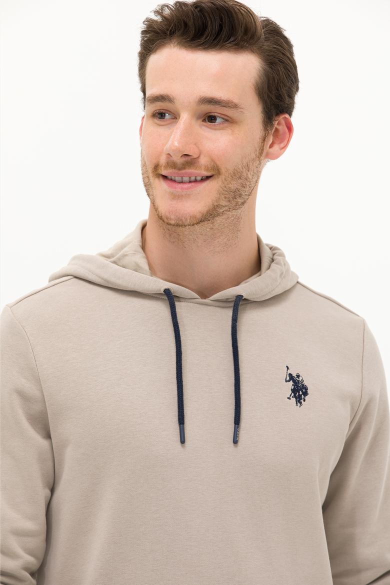 Erkek Taş Basic Sweatshirt - 50261140038