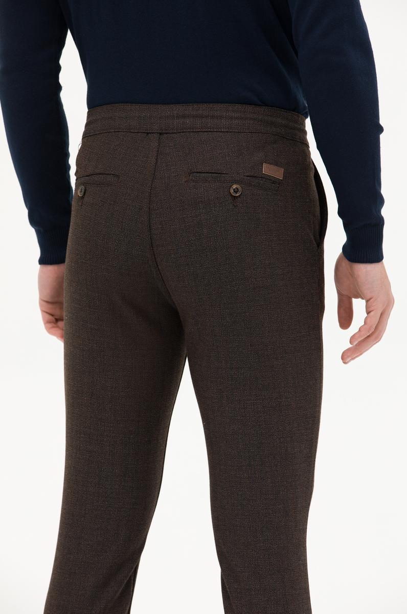 Erkek Carrot Fit Coconut Kanvas Pantolon