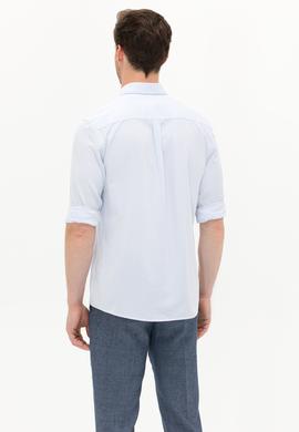 Erkek Açık Mavi Uzun Kollu Gömlek - 50263714038