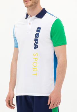 Erkek Beyaz Polo Yaka Tişört - 50263442005