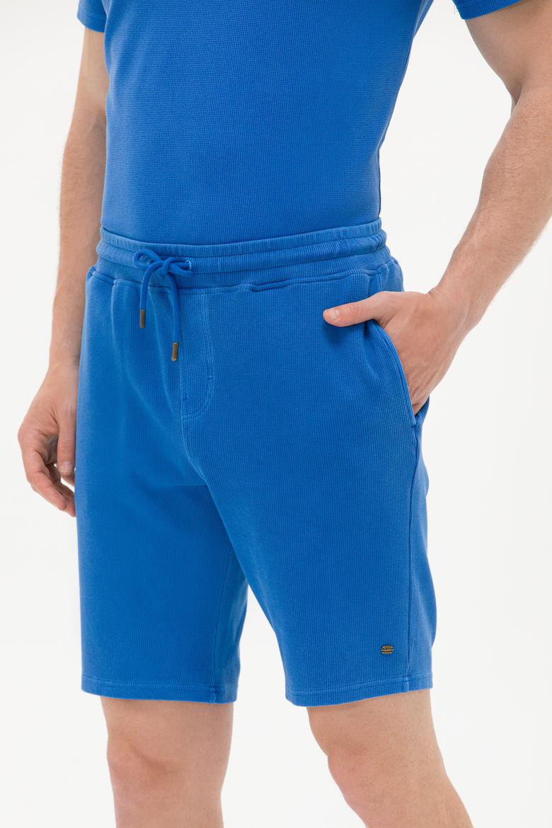 Erkek Saks Örme Şort - 50263501047