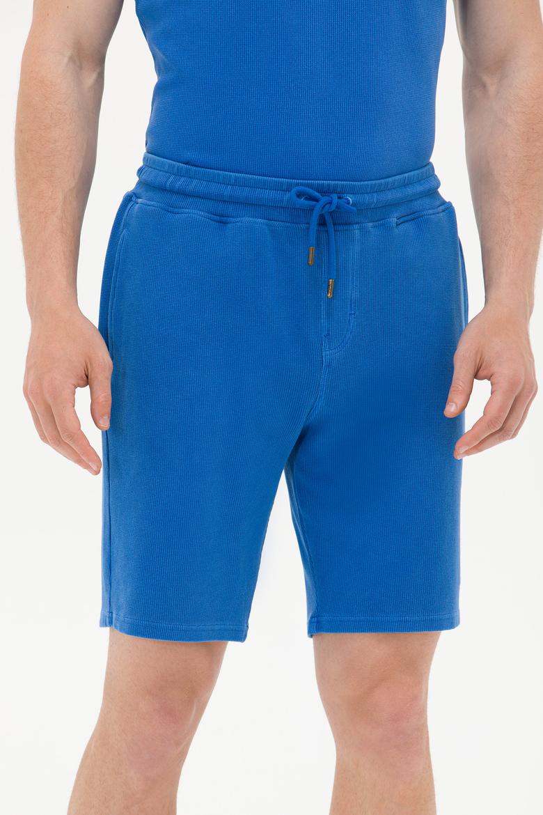 Erkek Saks Örme Şort - 50263501047