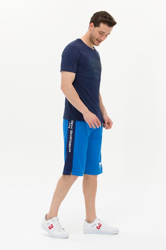 Erkek Saks Örme Şort