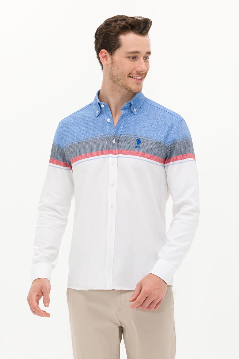 Erkek Beyaz Uzun Kollu Gömlek - 50263129001