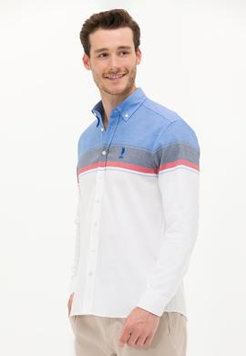 Erkek Beyaz Uzun Kollu Gömlek - 50263129001