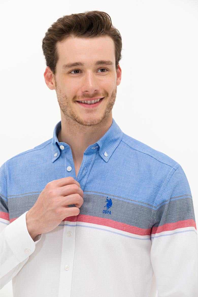 Erkek Beyaz Uzun Kollu Gömlek - 50263129001