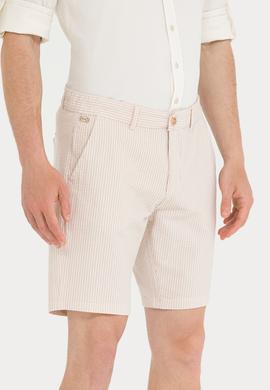 Erkek Camel Dokuma Şort - 50263829003