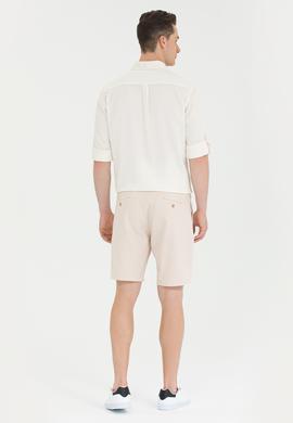 Erkek Camel Dokuma Şort - 50263829003