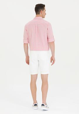 Erkek Beyaz Jean Şort - 50264330003