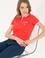 Kadın Kırmızı Polo Yaka Tişört
