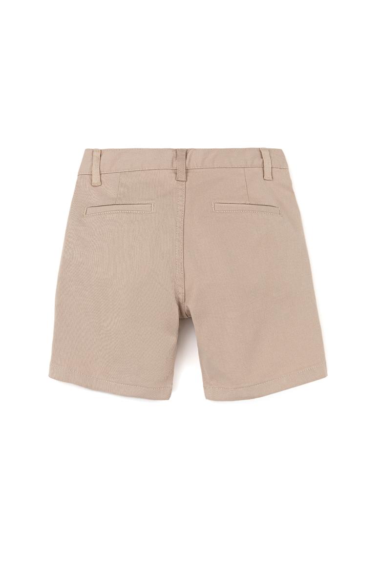 Erkek Çocuk Bej Dokuma Şort - 50254445017