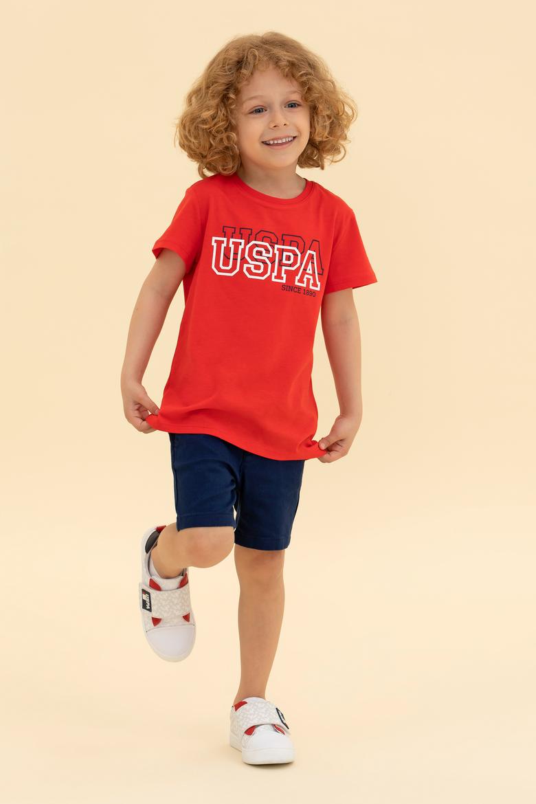 Erkek Çocuk Lacivert Dokuma Şort