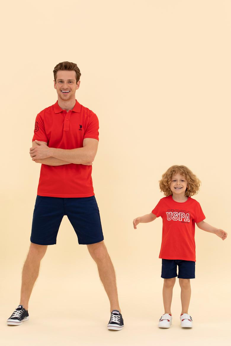 Erkek Çocuk Lacivert Dokuma Şort - 50254445006