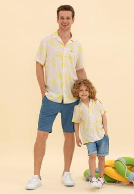 Erkek Açık Mavi Jean Şort - 50254413003