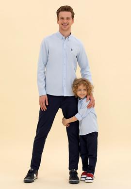 Erkek Lacivert Kanvas Pantolon - 50260816018