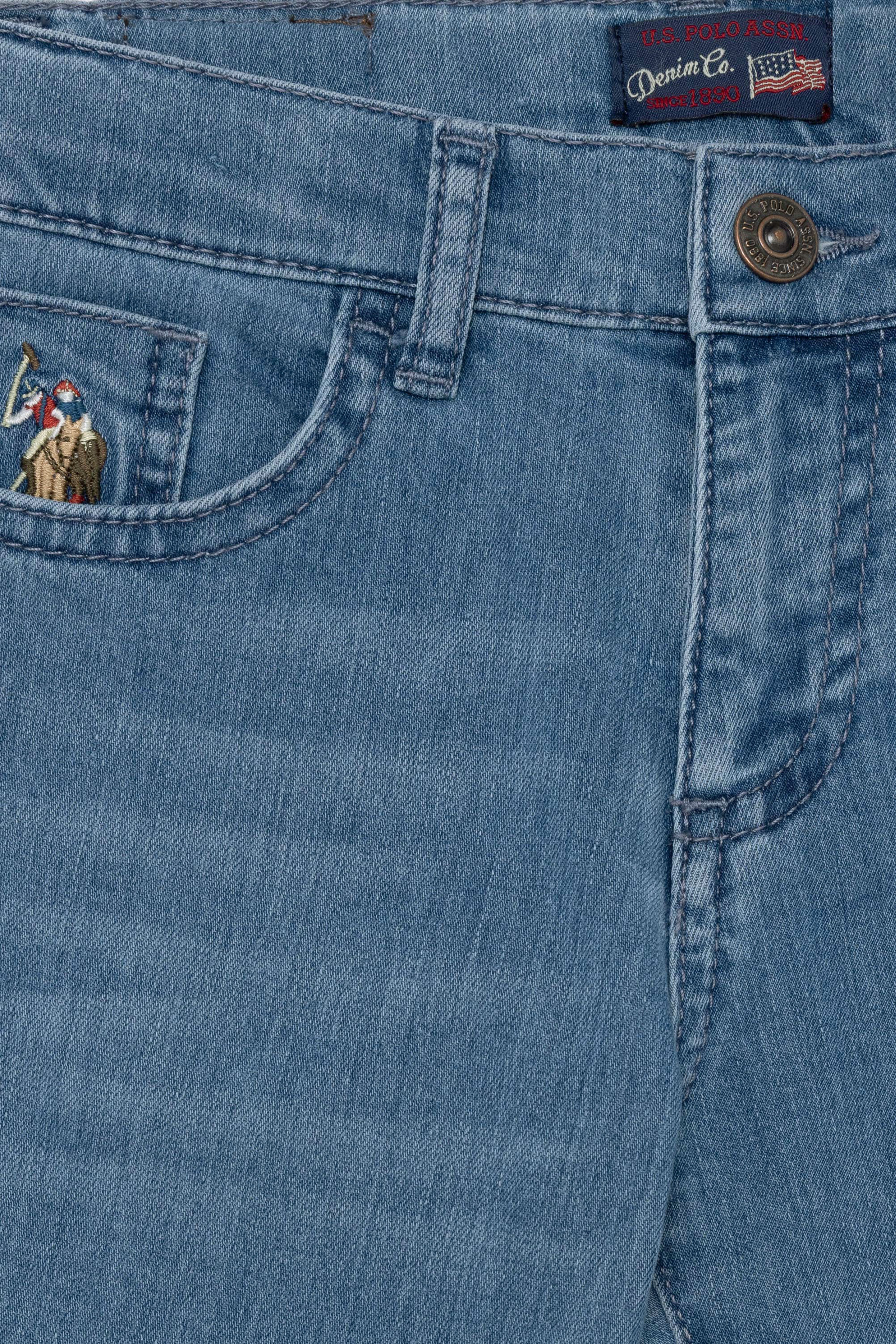 Erkek Çocuk Koyu Mavi Jean Pantolon