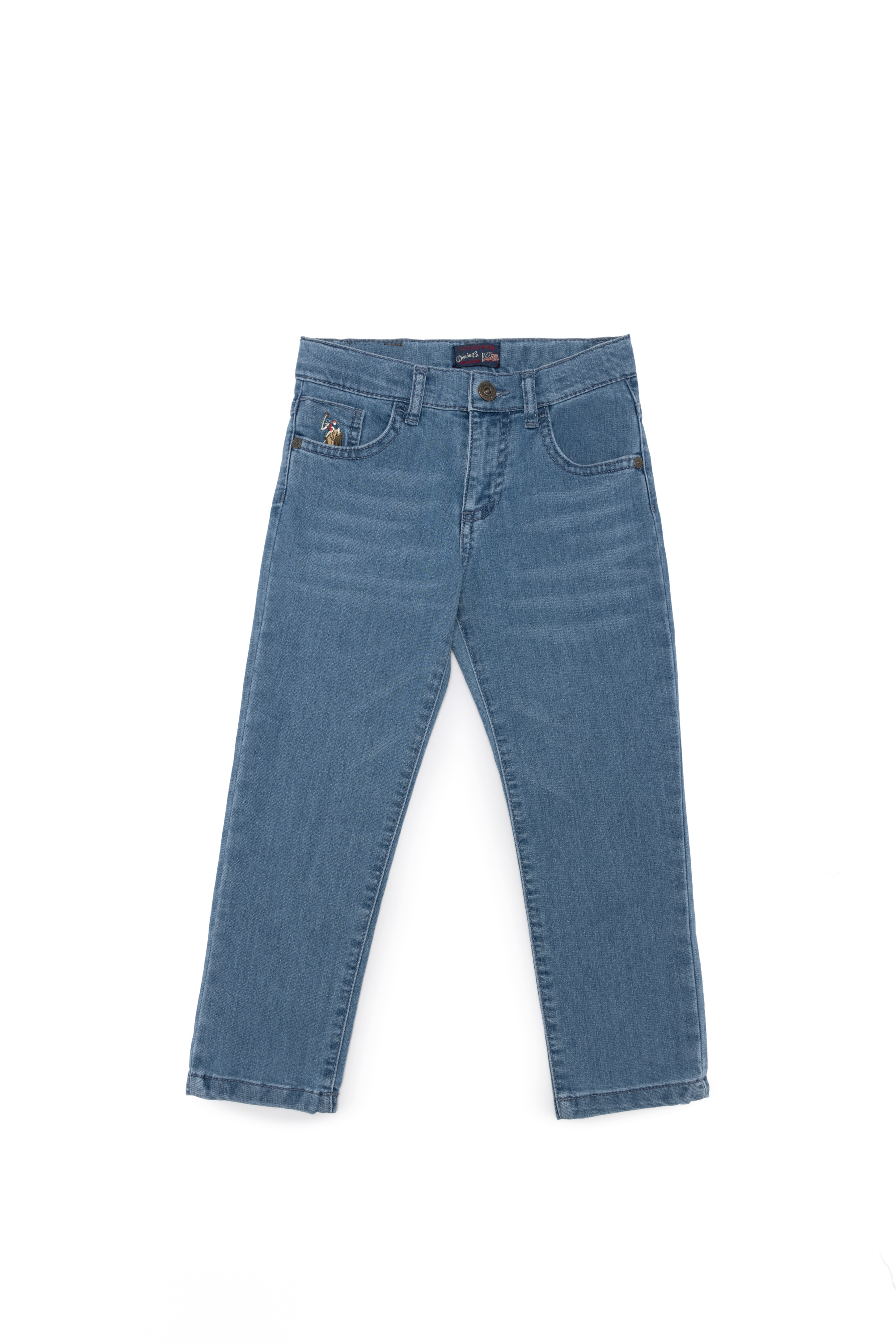 Erkek Çocuk Koyu Mavi Jean Pantolon - Image 4
