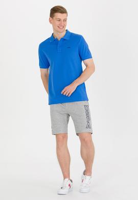 Erkek Gri Melanj Örme Şort - 50265070016