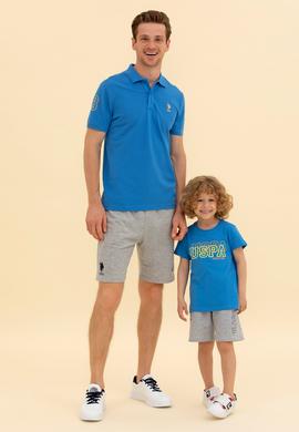 Erkek Saks Basic Polo Yaka Tişört - 50264891083