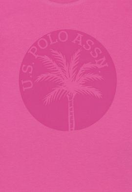 Çocuk Pembe Bisiklet Yaka Tişört - 50266008052