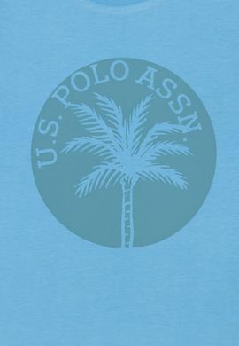 Çocuk Turkuaz Bisiklet Yaka Tişört - 50266008074