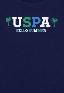 Çocuk Lacivert Bisiklet Yaka Tişört - 50266018005