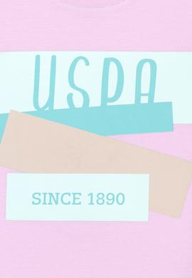 Çocuk Manolya Bisiklet Yaka Tişört - 50266021012