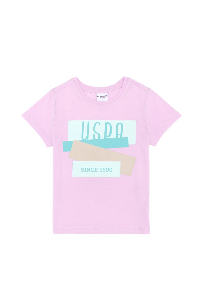 Çocuk Manolya Bisiklet Yaka Tişört - 50266021012