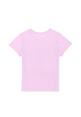 Çocuk Manolya Bisiklet Yaka Tişört - 50266021012