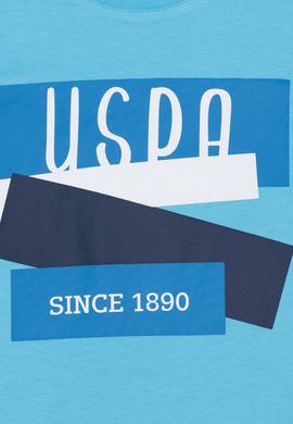 Çocuk Turkuaz Bisiklet Yaka Tişört - 50266021024