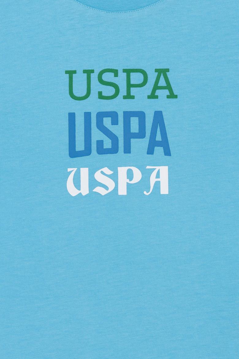 Çocuk Turkuaz Bisiklet Yaka Tişört - 50266022023