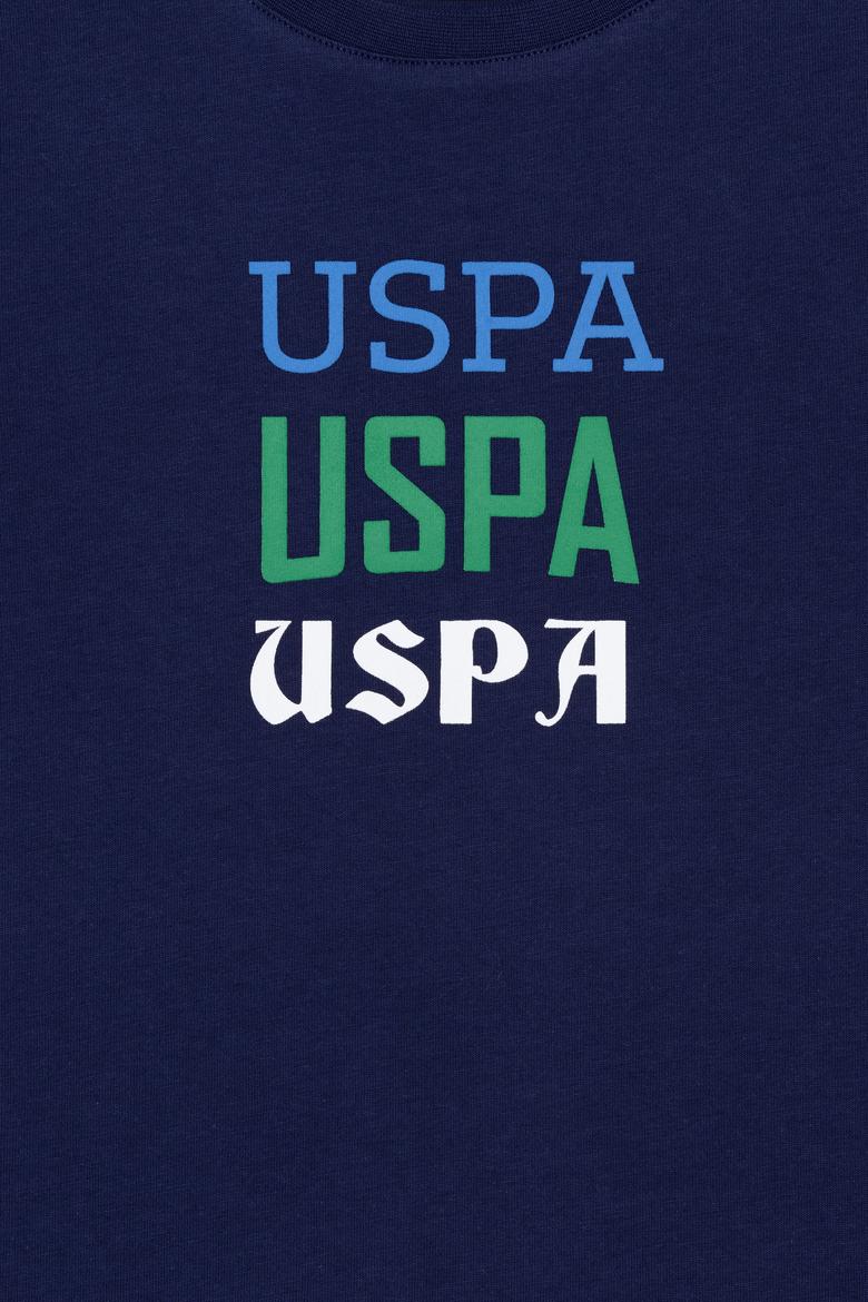 Çocuk Lacivert Bisiklet Yaka Tişört - 50266022013