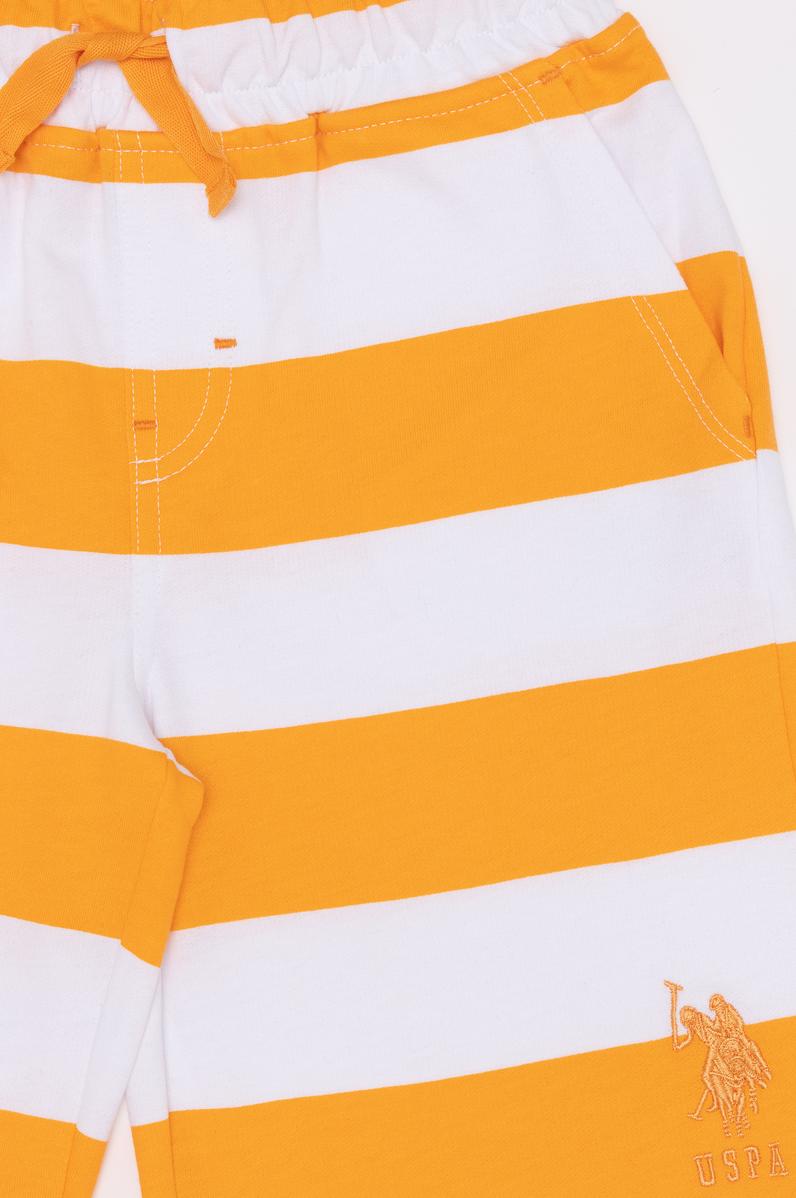 Çocuk Turuncu Örme Şort