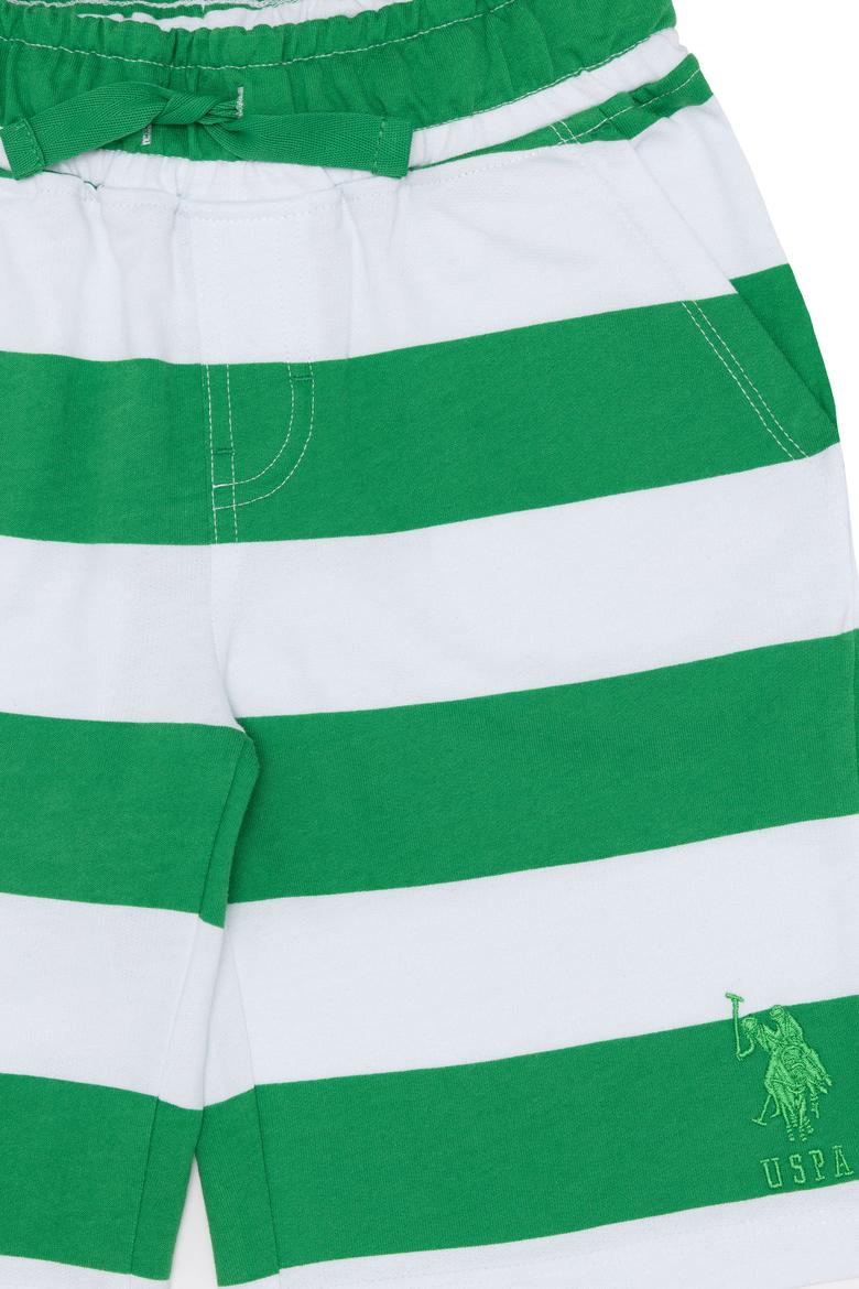 Çocuk Yeşil Örme Şort - 50265956045