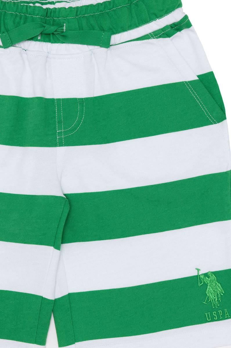 Çocuk Yeşil Örme Şort
