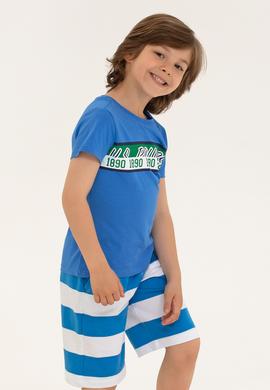 Çocuk Saks Bisiklet Yaka Tişört - 50266011016