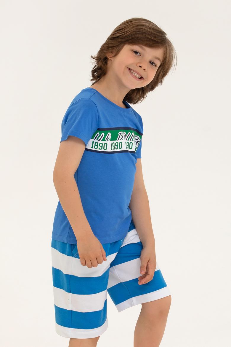 Çocuk Saks Bisiklet Yaka Tişört - 50266011016